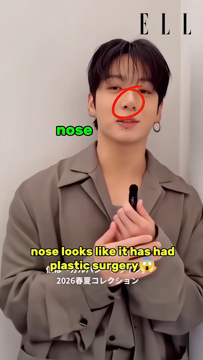 jungkook nose 👃 bts plastic surgery 😱🧿 #bts #btsmember
