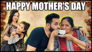 We Made Pizza for Satinder and GolGappa Challenge with Mom ❤️ | Mother's Day Vlog Harpreet SDC
