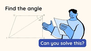Can you solve this: Find the angle