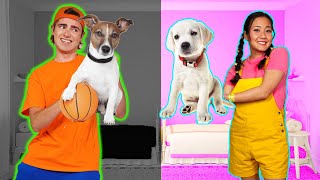 Ellie and Jimmy Adopt a Dog | Ellie Sparkles Show