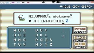 Lets Play Pokemon Manly Pink Episode 1 Cant Name Me