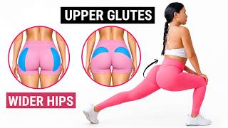 Grow Wider Hips & Upper Booty Shelf | Hip Dips Workout, Not Growing Thighs