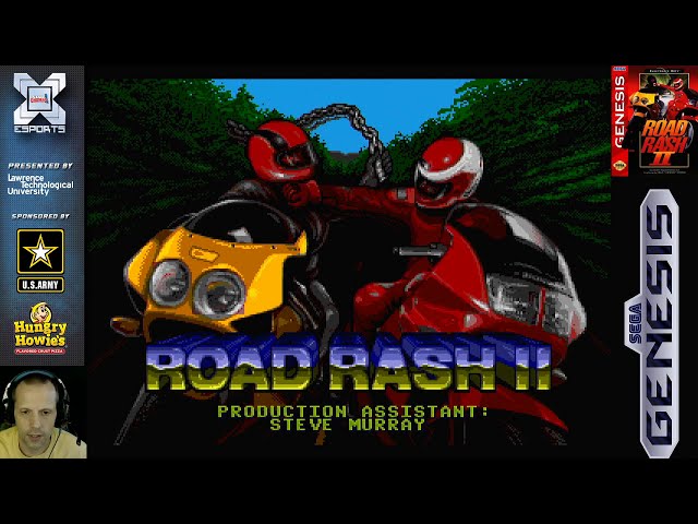 Road Rash II Sega Genesis 8/10/20 | State Champs! Esports - YouTube