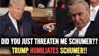 CROWD ERUPTS In LAUGHTER As SAVAGE Trump DESTROY Chuck Schumer On LIVE TV '  Schumer Had No COMEBACK
