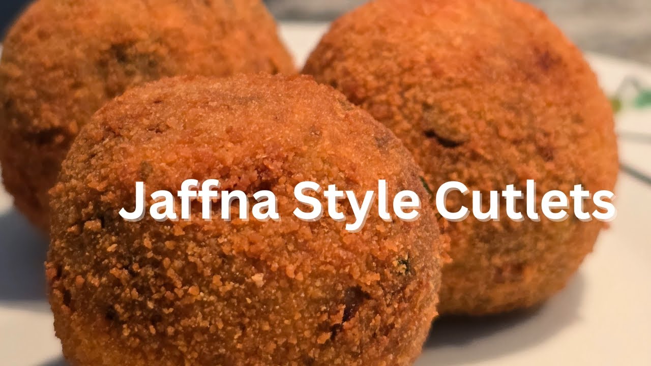 Spicy Jaffna Fish Cutlet | Authentic Sri Lankan Snack Recipe #JaffnaRecipes #FishCutlets 