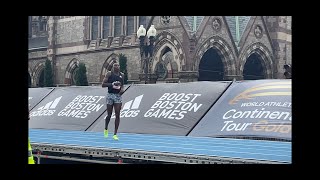 Yohan Blake, Noah Lyles, Grant Holloway, Van Niekerk Adidas Boston Boost Games 2021 Warmup & Races