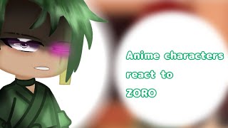 Anime Characters React Zoro 17 Short Like Levi