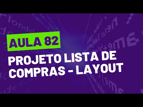 CURSO DE VBA GRATUITO - COMPLETO - 82 UserForm  - Projeto lista de compras - Layout