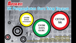 Aplikasi SK Pengangkatan Guru