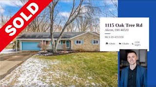 Property Sold: 1115 Oak Tree Rd. Akron, OH - Dustin Purtan Real Estate