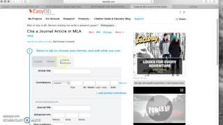 Easybib-Academic Journal