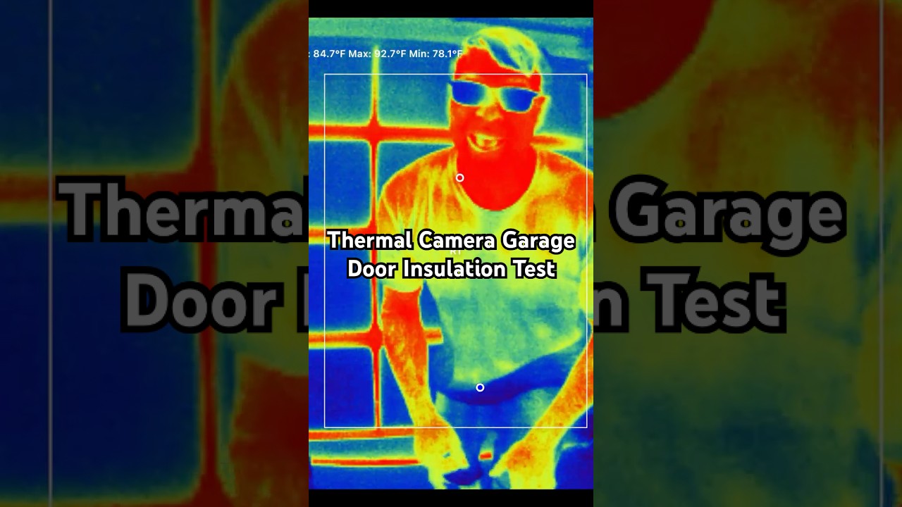Garage Door Insulation Test Thermal Master  