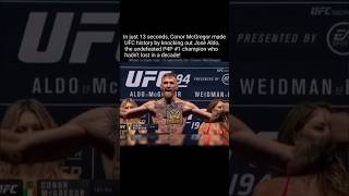13 Seconds of Shock! Conor McGregor Ends a 10-Year Streak 🏆😱