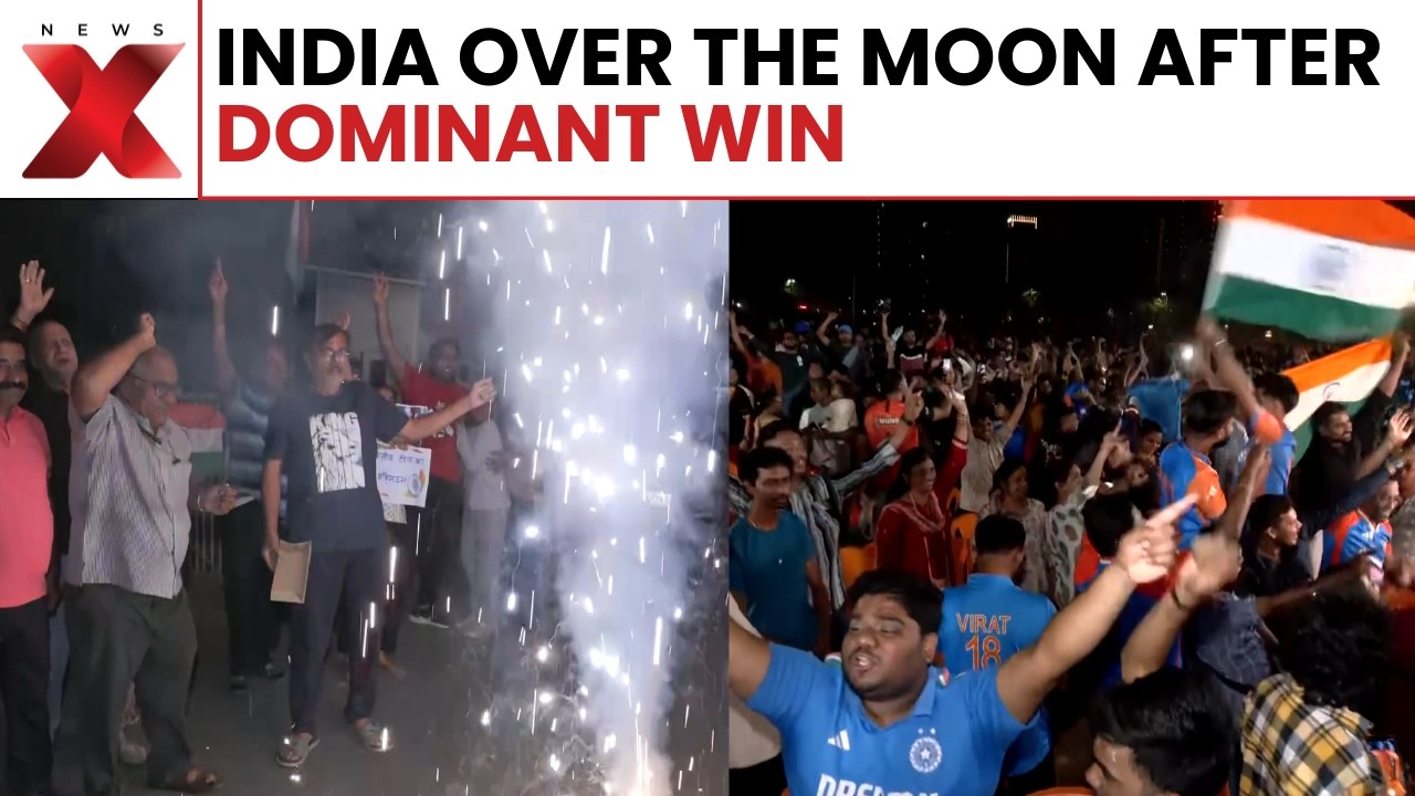 India Stuns Pakistan: 61-Run Win Sparks World Cup Celebrations in Colombo | NewsX