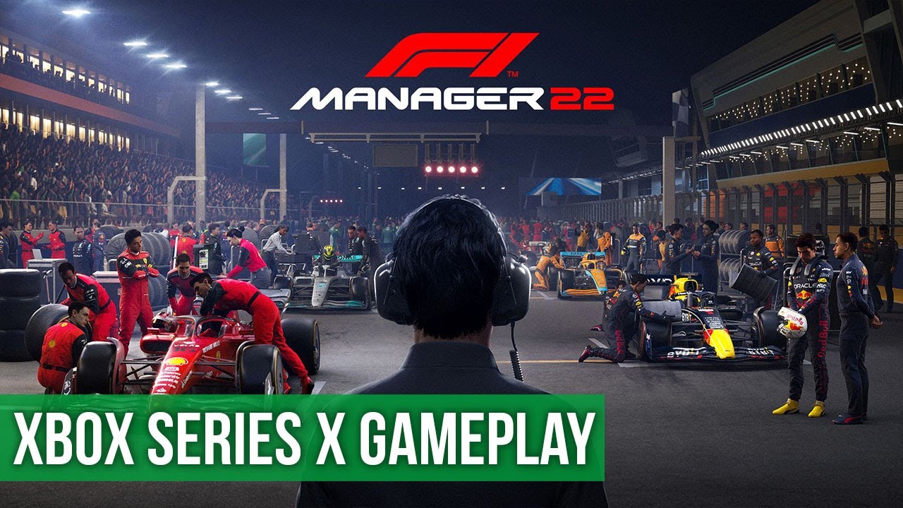 F1 Manager 2022 - Race in Bahrain - Xbox Series X Gameplay