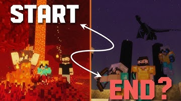 Beating Minecraft But We Start In The Nether