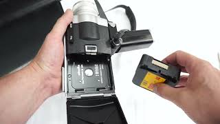 Minolta Autopak-8 D6 Super 8 camera film testing + loading film | For sale + free WW shipping
