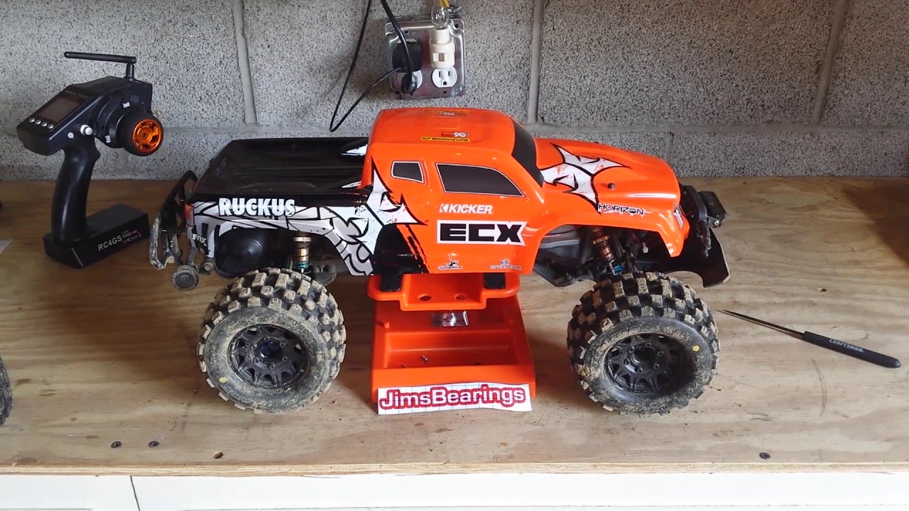 Most complete ECX Ruckus build on youtube - YouTube