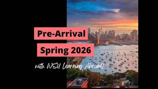 Spring 2026 Pre-Arrival Session