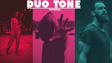Gradient Map (Duo Tone) effect in Photoshop | Quick tutorial