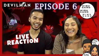 DEVILMAN CRYBABY EP. 6 LIVE REACTION DRINK IT, IT WON'T HURT YOU