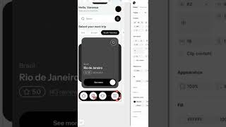 Figma travel App design