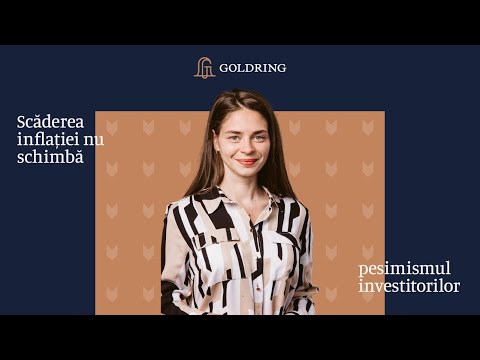 Scăderea inflației nu schimbă pesimismul investitorilor