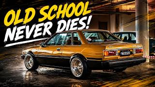 Toyota AE70 Hardtop 2 Door × Daihatsu Charmant – Rare Old School Build!