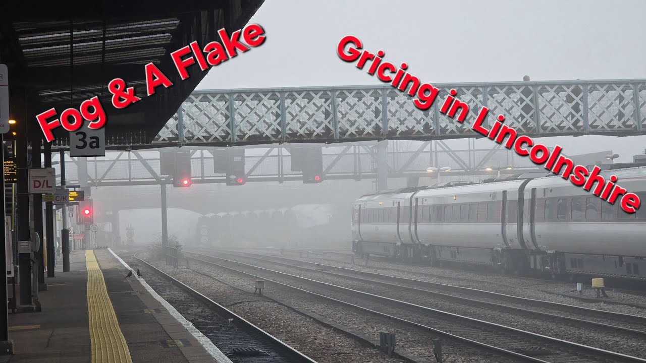 Trainspotting at Lincoln Central Station 5/3/26