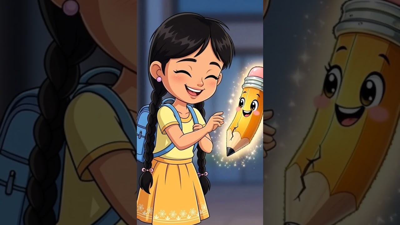 Magic Pencil Story 🪄 | Hindi Cartoon Shorts for Children #@Storyhouse # kids Story# Cartoon Story