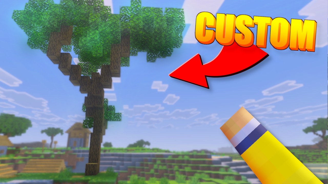 Самые чистые пользовательские деревья для Minecraft