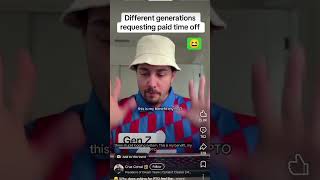 Celebrity Different Generations Requesting #pto  #shorts #boomers #millenials  #genz "preparetheothers Profile