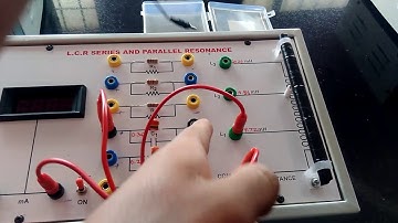 VTU l Physics Cycle l Physics Lab l Series LCR Resonance