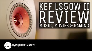 KEF LS50 Wireless II Active Speakers Review: Music, Movies, Gaming!