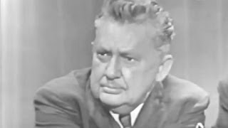 What's My Line? - Jean Hersholt; Artie Shaw [panel] (Aug 31, 1952) Details