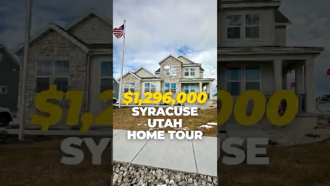 $1,296,000 Syracuse Utah Home Tour