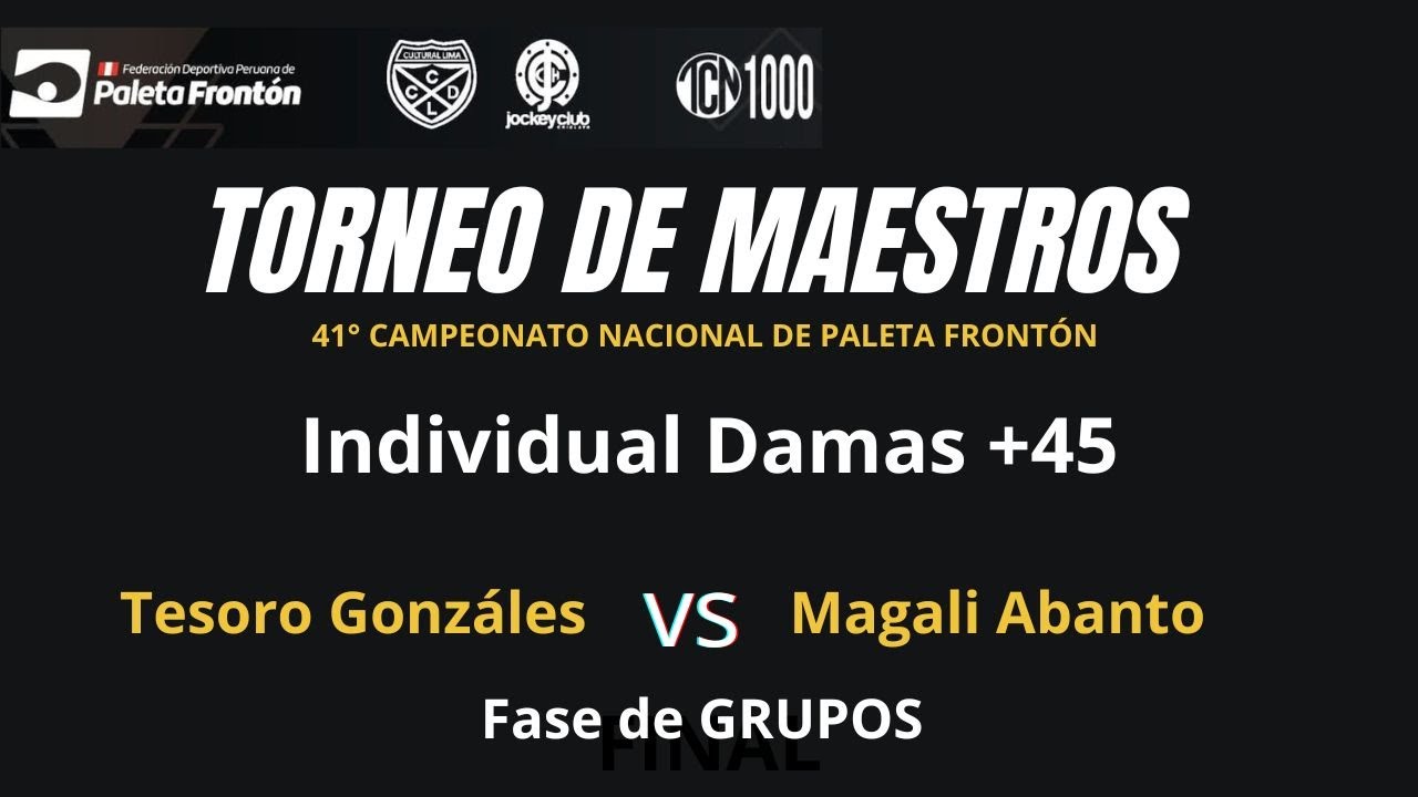 TCN 1000 | ID +45 | Tesoro Gonzales Vs Magali Abanto