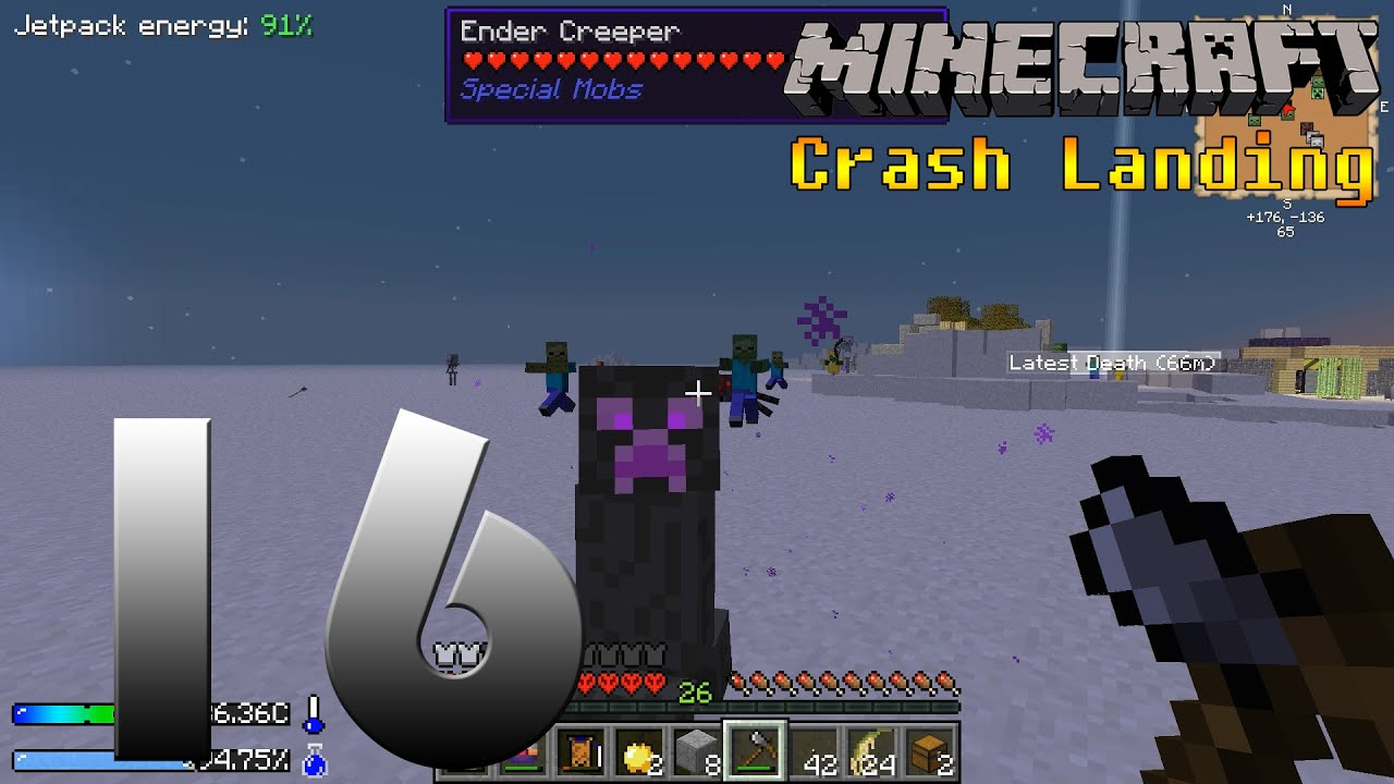 Minecraft: Crash Landing - Part 16 {1080p 60fps} - YouTube