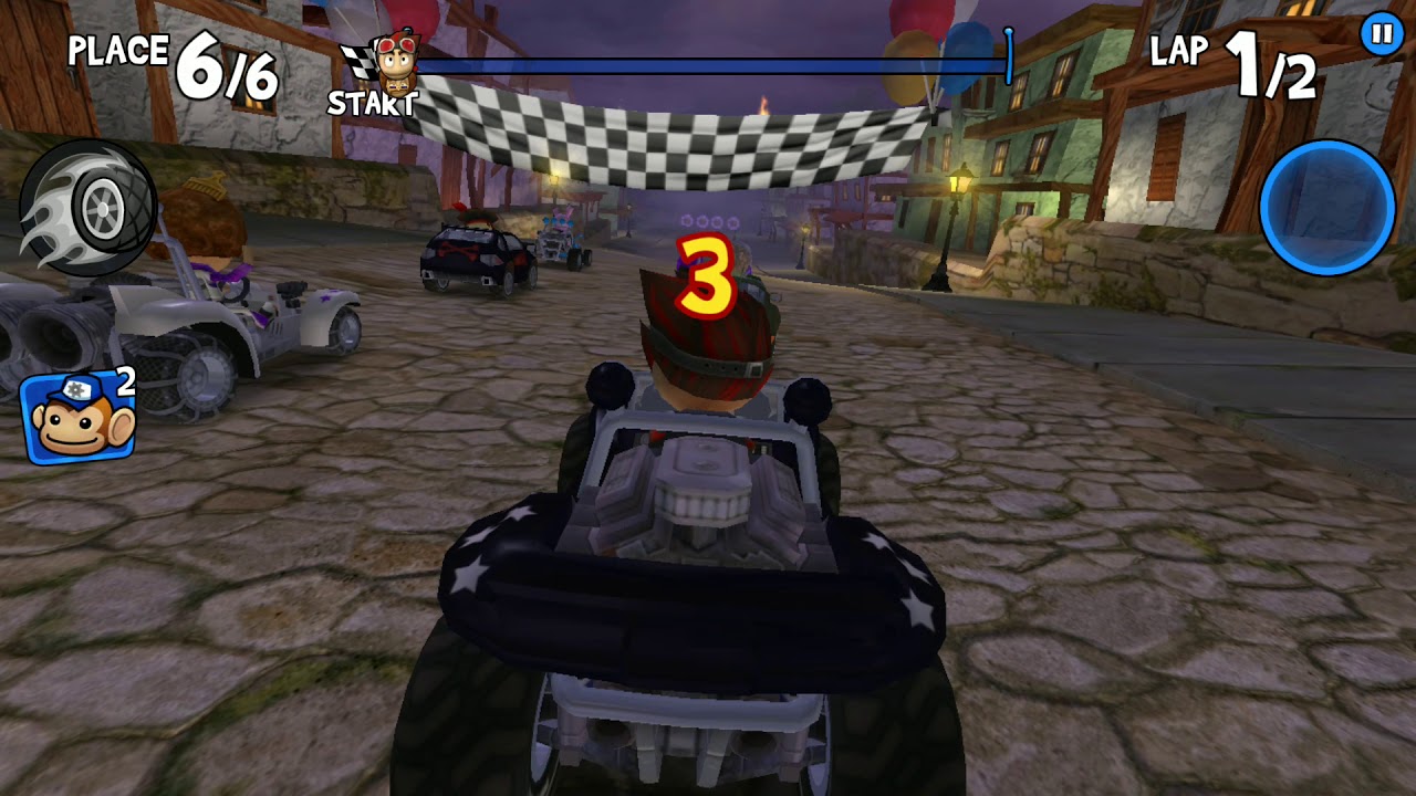 Spooky Shores Track Easter Egg- Beach Buggy Racing(BB Racing)