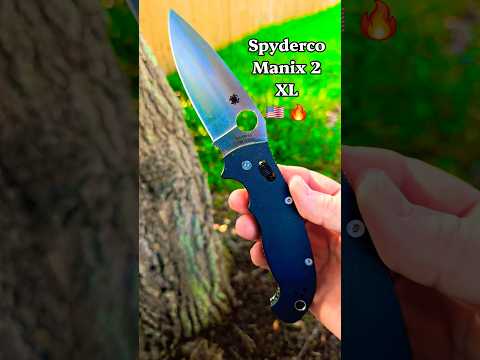 The Spyderco Manix 2 XL     