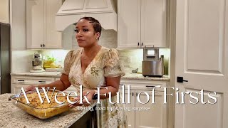 A Week Full of Firsts | We Baked, A New Phone, Road Trip, A Baby Announcement & Gender Reveal 🎀 screenshot 2