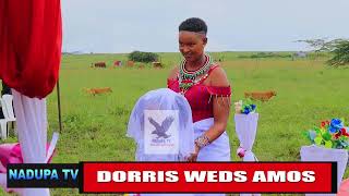 DORRIS WEDS AMOS WEDDING SHOW  COVERED BY NADUPA TV 