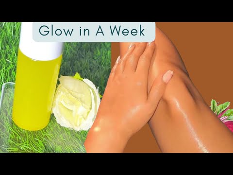 How to make Effective lightening Glow oil with Kojic Acid Dip. Get A flawless Skin ✨