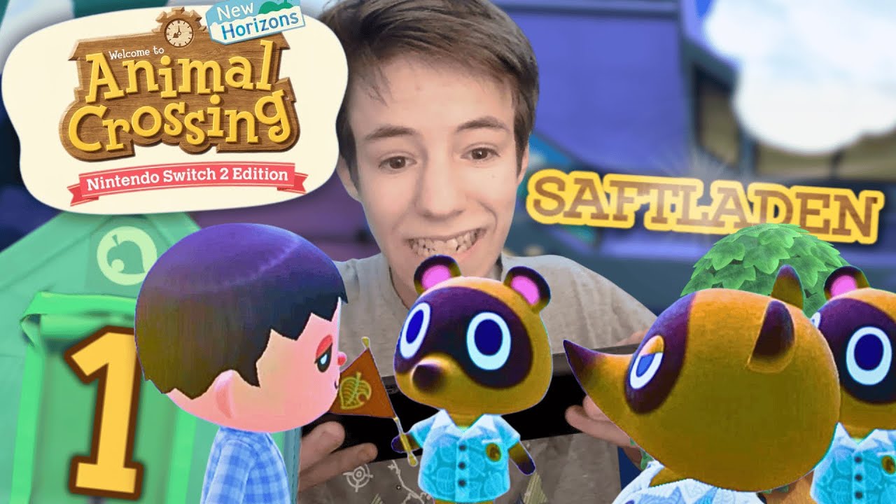 Ich spiele ZUM ERSTEN MAL Animal Crossing auf der Switch 2