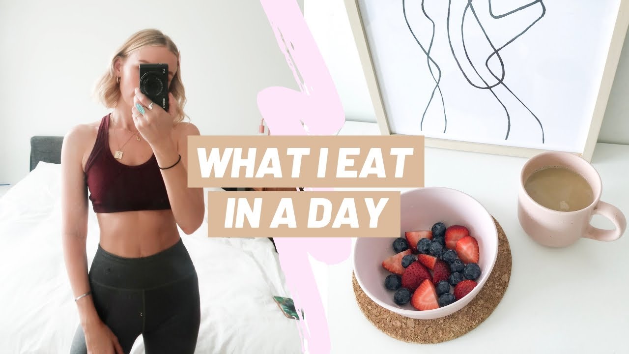 What I Eat in a Day + Trying to Stay Healthy // Get FIT with me!