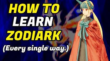 Final Fantasy Tactics How to Learn Zodiark Summon