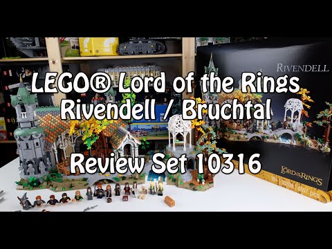 Review LEGO Rivendell / Bruchtal (Herr der Ringe Set 10316)