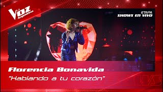 Florencia Bonavida - “Hablando a tu corazón” - Shows en vivo 16vos - La Voz Argentina 2022