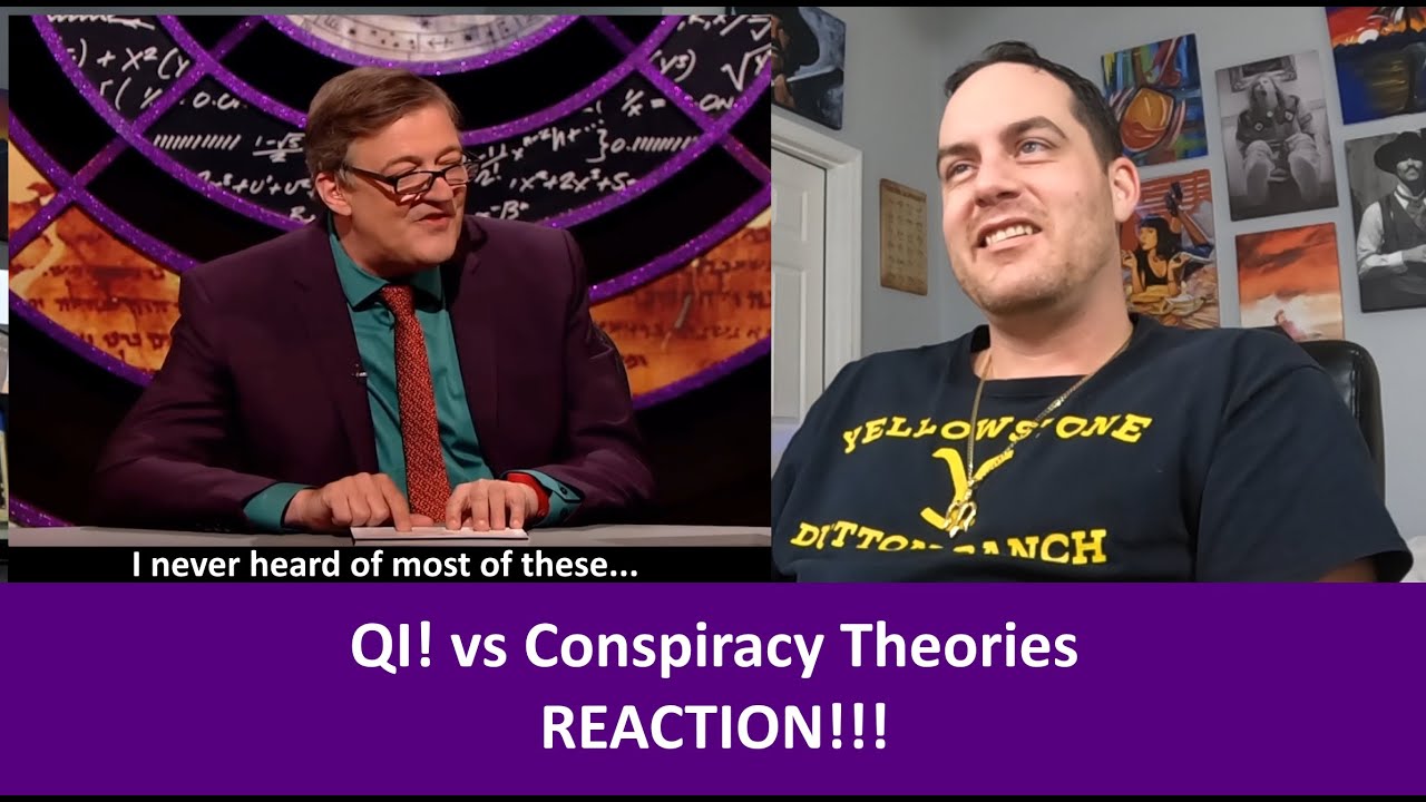 Американская реакция: подборка QI | QI против теорий заговора РЕАКЦИЯ