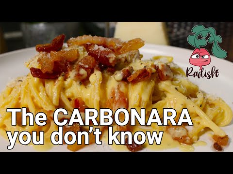 SPAGHETTI CARBONARA  The real original classic recipe